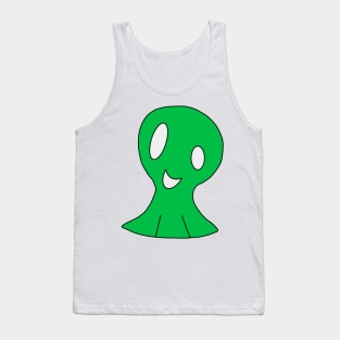 Green Alien Tank Top